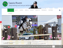 Tablet Screenshot of cassiorivetti.com